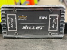 Cruiser 58350 Billet License Plate Frame Chrome Black Cruiser 58350 Billet License Plate Frame Chrome Black