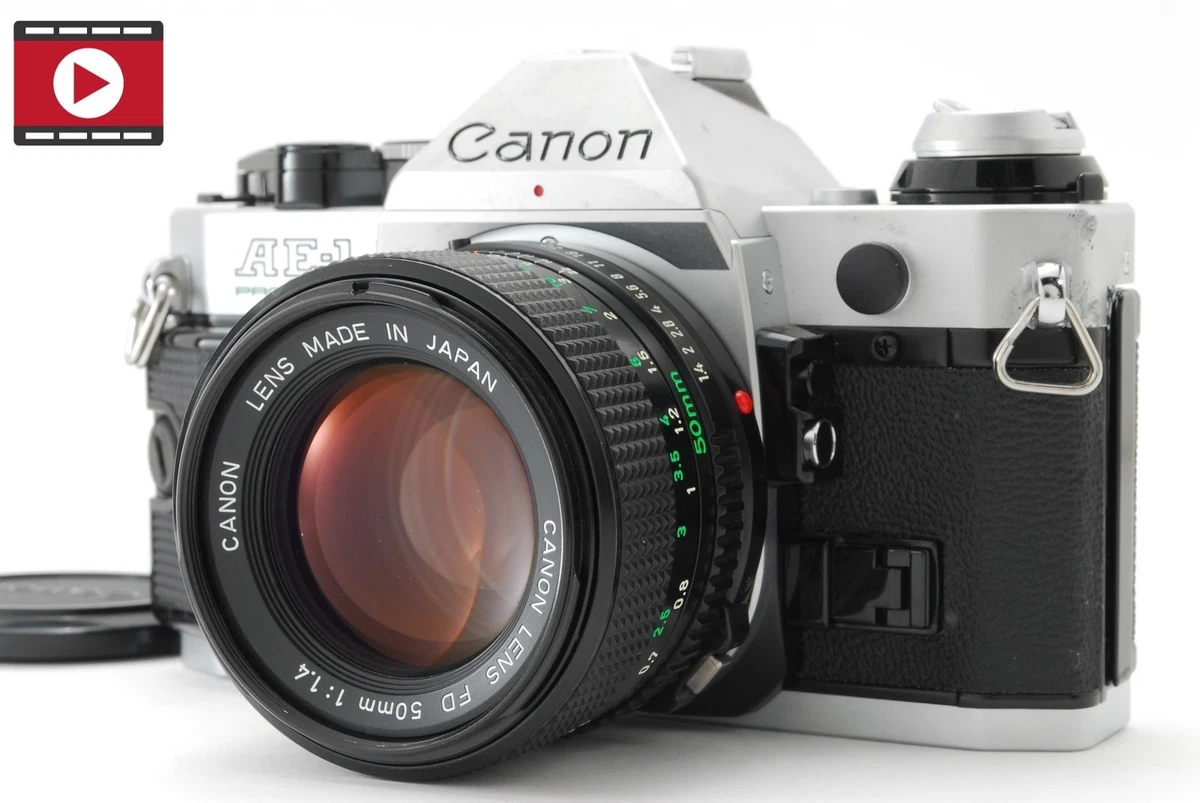 Canon AE-1 & NFD 50ｍｍ & NFD 135mm　#9340 Canon AE-1 50mm FD f/1.4 w/ Power Winder and Flash – Film Supply Club