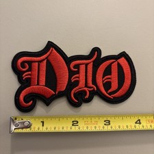 Dio - Embroidered Iron on patch - Punk/Rock/Metal/ Music / Art