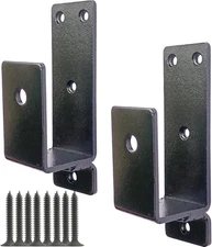 2X4 Door Barricade Brackets. Upgrade Door Barricade Security Bar Provide Our Hom