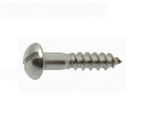 Vis � T�te Cylindrique Bomb�e En Bois Inox A2 3,5X45 (8PZ)