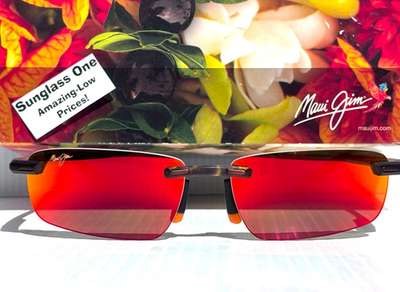 Maui Jim ILIKOU Matte Dark Havana POLARIZED Hawaii Lava Sunglass