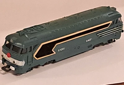 JOUEF locomotive diesel BB 67001 - Testé bon fonctionnement - Bon état général - Photo 1/4