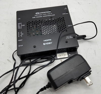 Crestron DM-RMC-4KZ-100-C DigitalMedia HDR DM Room Control w/ adapter