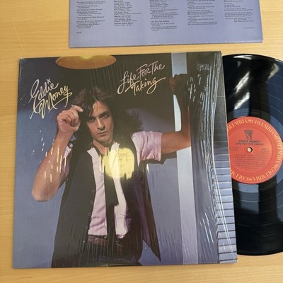 Eddie Money Life For The Taking Vinyl LP 1978 US Press In Shrink! EX/EX Complete