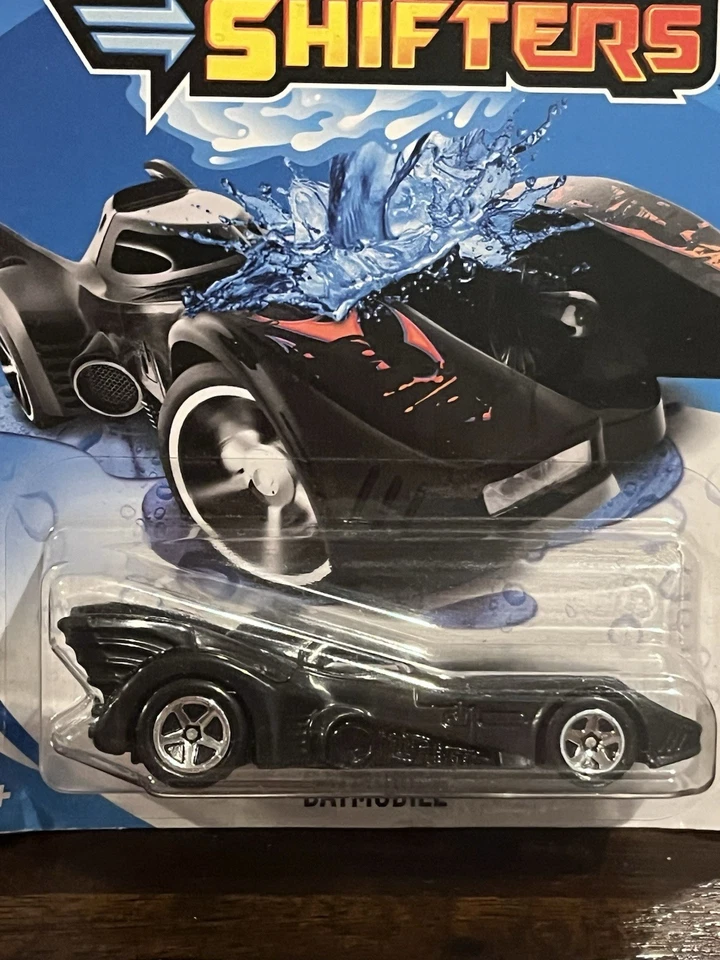 Batimóvil Batman Hot Wheels Color Shifters negro fundido a presión sellado casi nuevo Foto 2 de 4