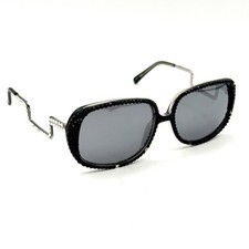 Jimmy Crystal‎ New York GL907 C03 Swarovski Crystal Sunglasses White Black Jimmy Crystal Sunglasses for Women for sale - eBay main image 2