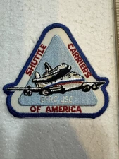 Vintage NASA Space Shuttle Patch - Shuttle Carriers Of America 