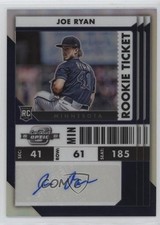 2022 Chronicles Contenders Rookie Ticket Optic Holo Prizm Joe Ryan #24 Auto 12ec