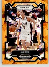 Sue Bird 2024 Panini Prizm Draft Picks Prizms Orange Ice 58 Connecticut Huskies