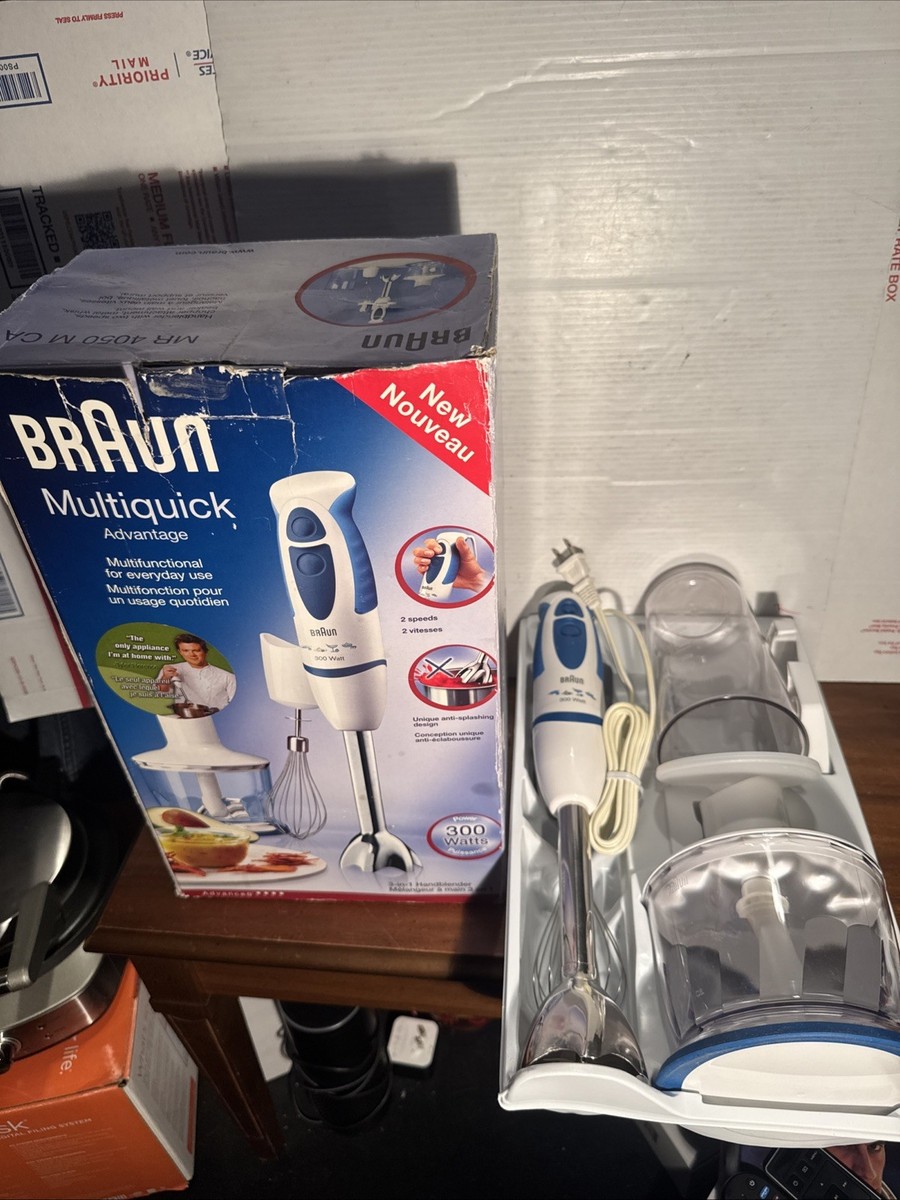 ブラウン MR 430 CA ハンドブレンダー BRAUN Multiquick Braun Multiquick 200 Watt Hand Blender & Chopper Model MR 430 HC