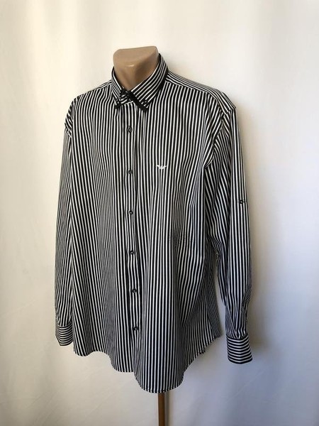 Men Armani Collezioni Shirt White Cotton 44 / XXL