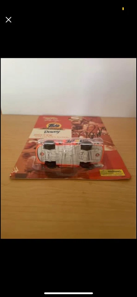 Hot Wheels Racing Tide Downy 2001 Edición Coleccionista #32 Ricky Craven FIRMADO Foto 4 de 4