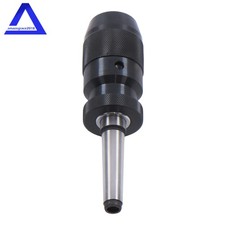 Premium Alloy Steel 1/32"-5/8" Keyless Drill Chuck JT3 with Straight Shank MT2