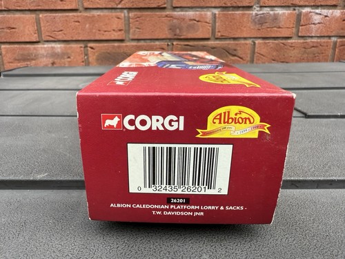 Corgi 26201 Albion Caledonian Piattaforma Camion e Sacchi T.W. Davidson JNR- 1:50 nuovo con scatola - Foto 6 di 7
