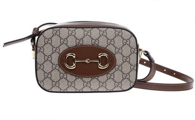 Ｙ*様 GUCCI　ショルダー NEW GUCCI HORSEBIT1955 GG SUPREME CANVAS LEATHER SMALL SHOULDER