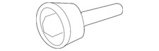 Genuine Toyota Bolt(For Rear Suspension Arm) 90119-A0015