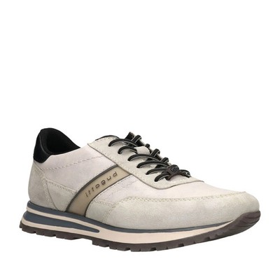 Bugatti Herren Graue Leder Sneaker Freizeit 332AG81014101221