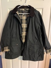 Barbour Beadnell Wax Jacket Sage Women s UK 2...