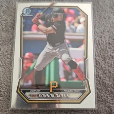 Bowman 2024 Chrome Konnor Griffin Pirates BCP-92 Baseball Card Base Set