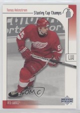 2001-02 Upper Deck Stanley Cup Champs Tomas Holmstrom #65 1o3