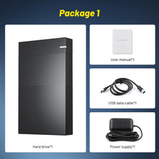 KINHANK 4TB Gaming HDD LaunchBox Hyperspin RetroBat TeknoParrot PS5 PS4 PC
