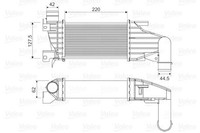 Valeo 818555 LadeluftküHler FüR Opel