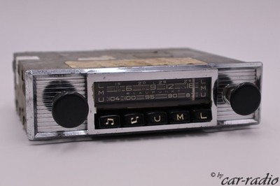 Blaupunkt Essen Oldtimer Classic UML Autoradio Vintage Radio Chrome
