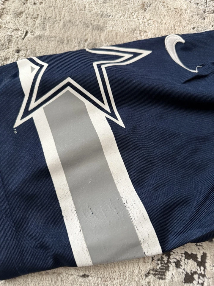 Camiseta deportiva de los Dallas Cowboys Deion Sanders Nike para hombre L azul NFL vintage 21 Foto 4 de 4
