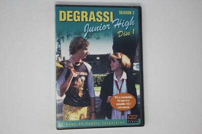 Degrassi Junior High Season 2 Disc 1 DVD Wgbh Video