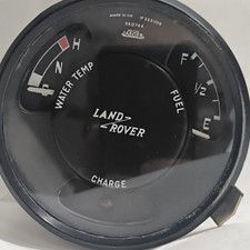 Land Rover Series 3 Fuel Gauge Clock 560744 ,  cracked glass