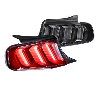 Morimoto XB Red White SSC LED Tail Lights for 13-14 Mustang Set of 2 LF421.2