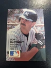 Don Mattingly New York Yankees 1989 Action Superstars Display Logo #10 SCARCE