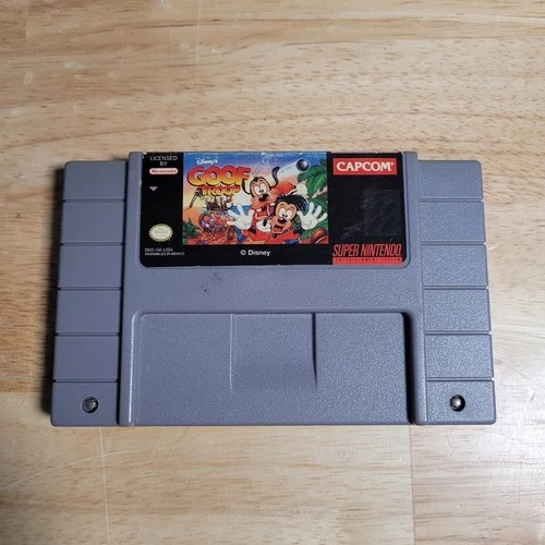 Disney's Goof Troop SNES Super Nintendo Entertainment System, 1993 - Tested