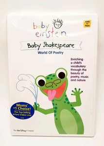 Baby Einstein Baby Shakespeare World Of Poetry Dvd Disney Spanish French English Ebay