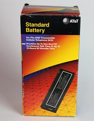 NEW AT&T 12V Lead-Acid Battery Pack For AT&T 3035 Transmobile Cellular Telephone