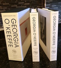 Georgia O'Keeffe Catalogue Raisonne - complete 2-volume hardcover set - BB Lynes