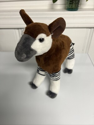 Wild Republic Cuddlekins Okapi Toy Plush Stuffed Animal 12 