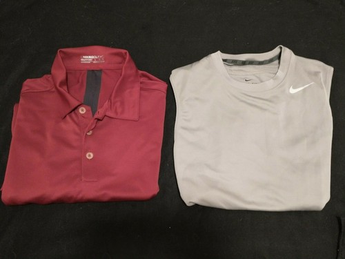 Dry-Fit Burgundy Polo Shirt 