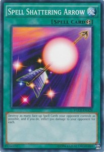 Spell Shattering Arrow - YGLD-ENA28 - Common - Unlimited Edition x3 - Near Mint