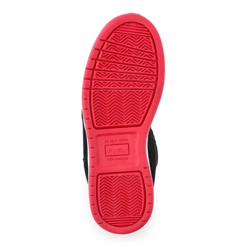 Boy's FUBU Athletic Baseline Sneakers - Red/Black Size 3 Brand New - Picture 4 of 13