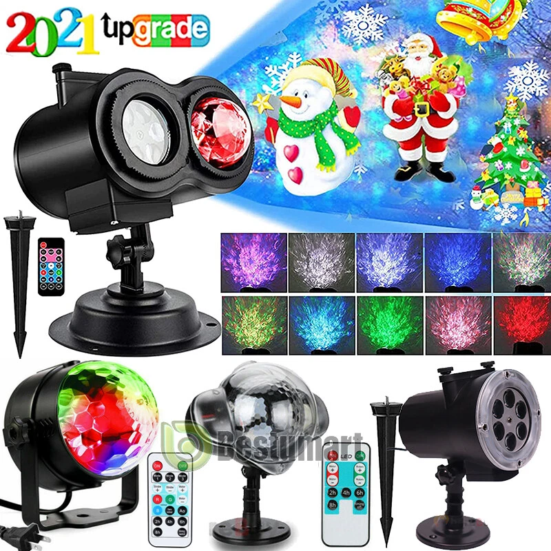 Christmas and Halloween Holiday LED Laser Light Projector House Landscape - Image 2 of 4