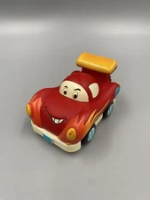 My B Toys 3 Inch Freddy Zoom Red Racing Car  Pull Back Toy