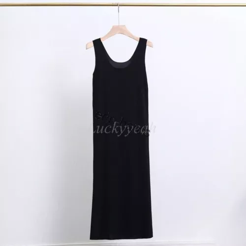 Lady Full Slips Under Dress Slip Anti-Static-Tank Long Midi Dress Petticoat-2024 - Picture 16 of 37