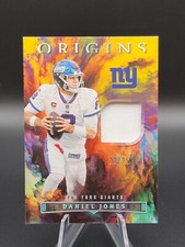 Daniel Jones Patch /25 - 2022 Origins, Future Fabrics Gold - Player worn/used