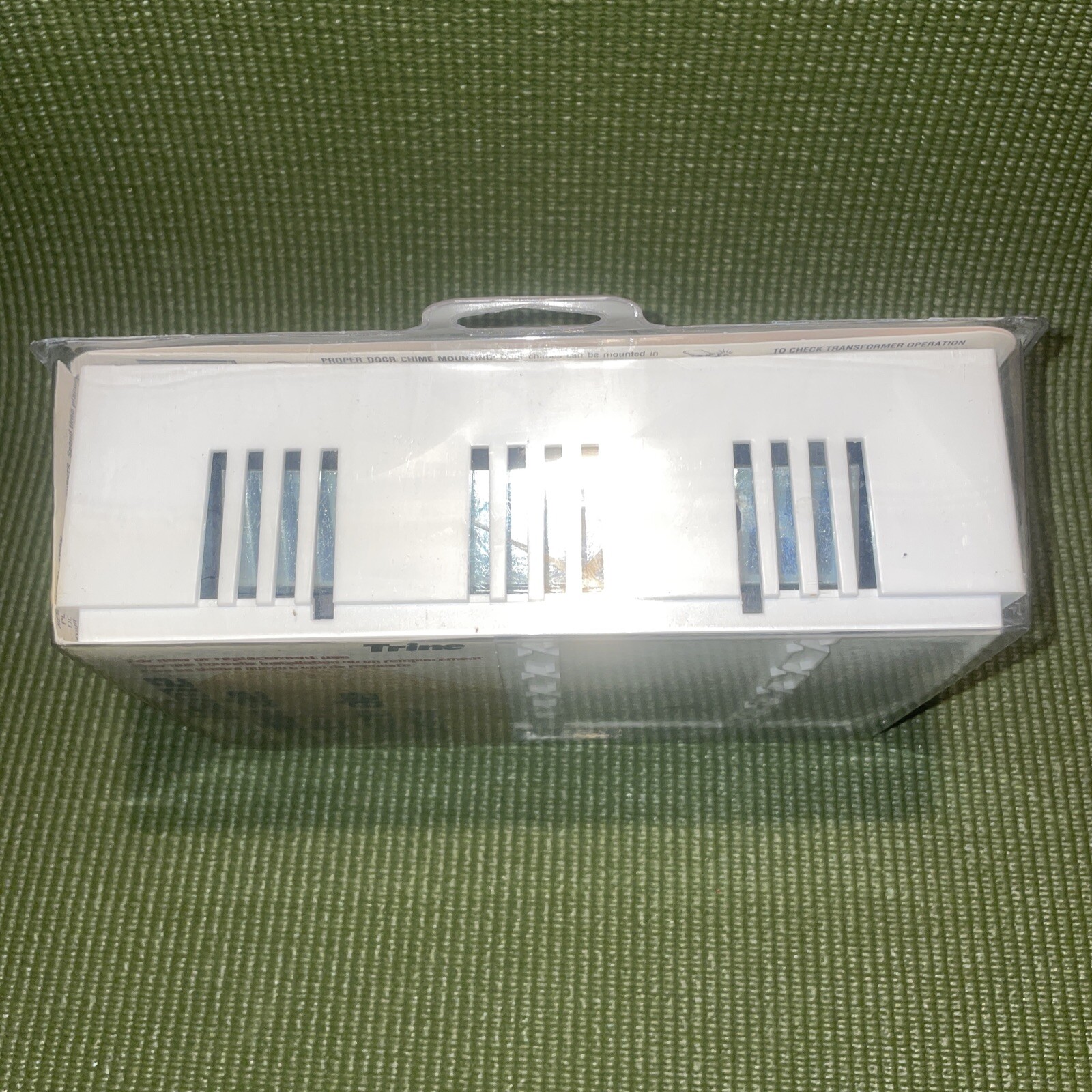 Vintage Trine Wired Door Chime NEW Old Stock Doorbell USA 2 Note Model