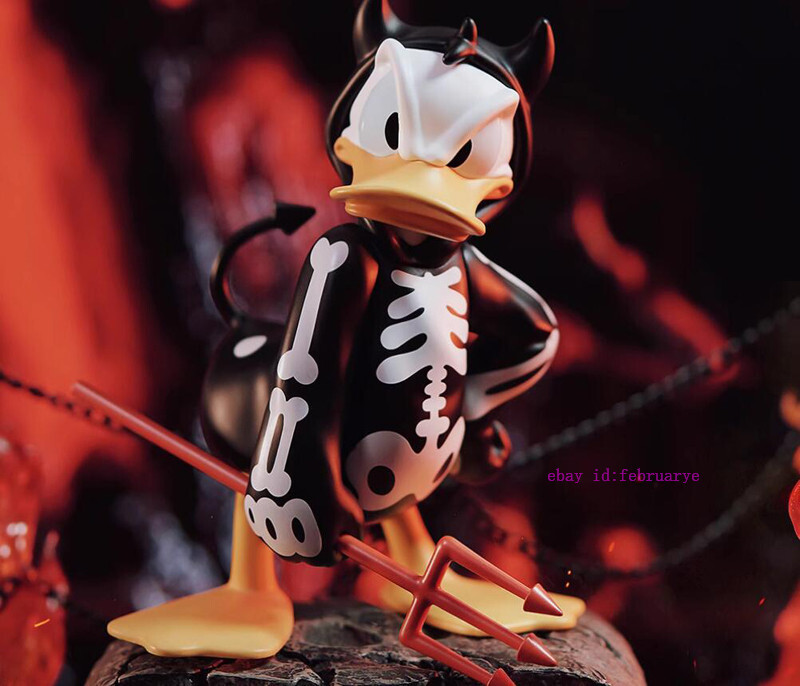 Morstorm Toys All Saints' Day The devil Donald Duck Figurines In