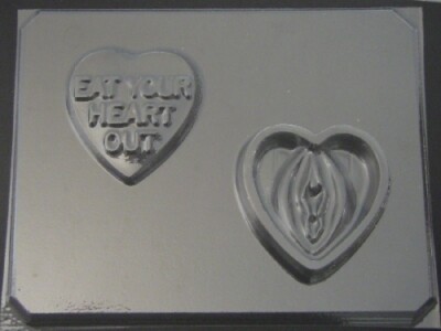 Eat Your Heart Out Pour Box with Vagina Chocolate Mold