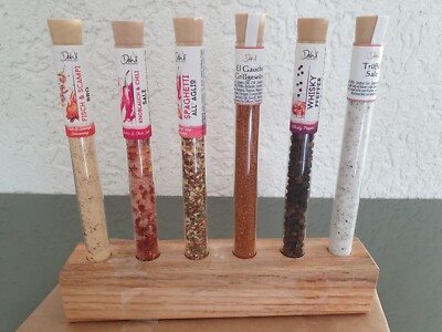 Gewürz-Set - 6 Stück - Geschenk - u.a. mit Trüffel - Salz, Gaucho Grill -  NEU