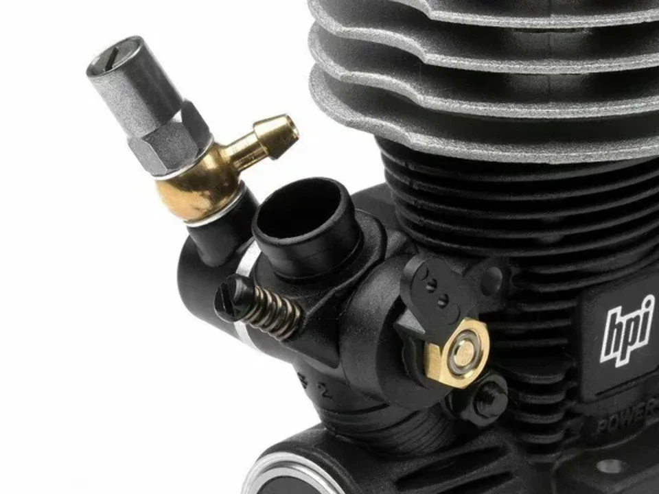 HPI Nitro Star G3.0 Engine Rotary Carb Pull Start Side Exhaust Black Block 15105 - Image 4 of 4